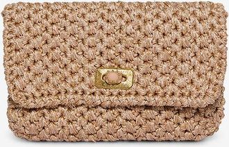 Boks&Baum Funkelnde rechteckige H&auml;keltasche Bovary