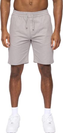 Crosshatch Heren Blansmoore Elastische Taille Shorts (Grijs)
