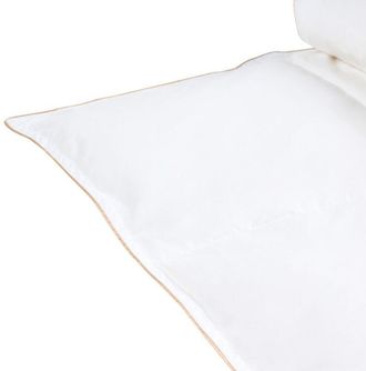 Beliani Edred&oacute;n De Lujo De Plumas Y Plum&oacute;n De Pato De Calidez Media 8 Tog 200 X 200 Cm Blanco Eiger