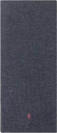 Polo Ralph Lauren Wollen Sjaal - Heren - Wintersjaals - Zwart - ONE Size - Wol - Accessoires