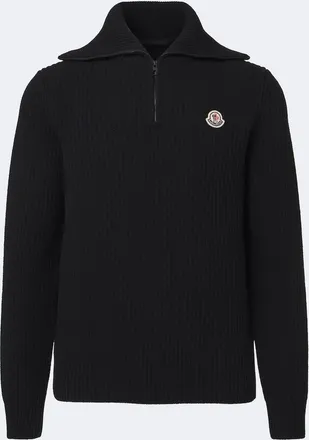 Moncler Pullover in lana vergine a coste