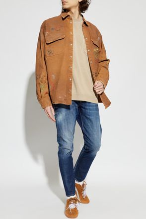 Dsquared2 Slim Twst Jeans, Mens, Navy Blue