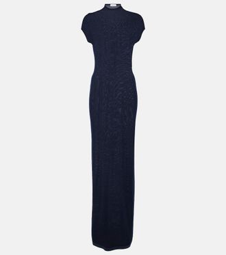 Alaia Alaïa Cashmere maxi dress