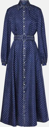 Polo Ralph Lauren Paisley silk midi dress
