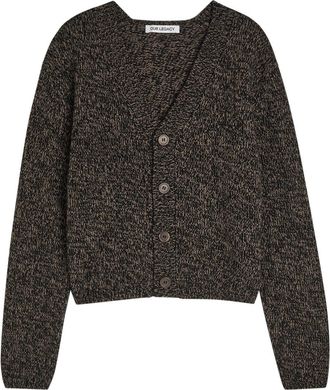 Our Legacy Academy Wool Cardigan - Dark Brown - 38 (UK10 / S)