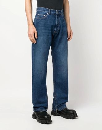 Off-white Mens Skate Jeans Blue - Size: 32/32