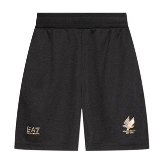 Emporio Armani Emporio Armani Ea7, Uomo, Pantaloncini, Nero, S, new