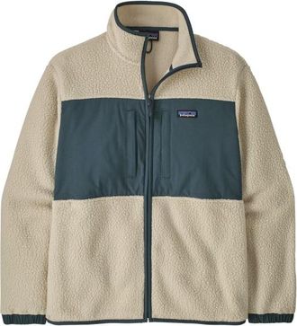 Patagonia Retro Pile Patch Jacket Fleecejacke f&uuml;r Herren | beige