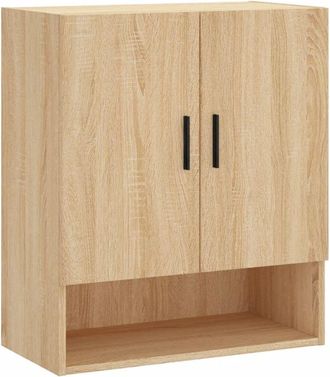 vidaXL Armario de pared madera de ingeniería roble Sonoma 60x31x70 cm Vidaxl