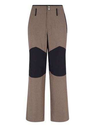Kiko Kostadinov Grey Straight-Leg Patched Utilitarian Trousers