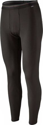 Patagonia Mens Capilene Midweight Bottoms In Black