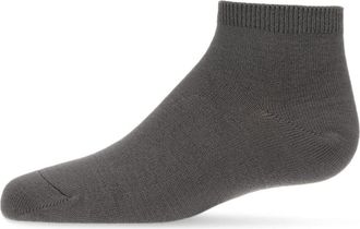MeMoi Basic Silky-Soft Gauge Ankle Sock in Dark Gray at Nordstrom, Size 6-12M