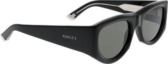 Gucci Stijlvolle zonnebril met uniek ontwerp - unisex - Zonnebrillen - Zwart - ONE Size - Accessoires