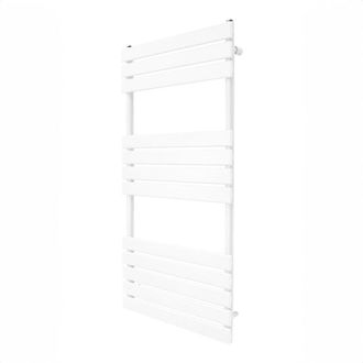 MonsterShop Flat Panel Towel Radiator - 1200mm x 600mm - White