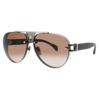 Bugatti Unisex Brown Rectangular Sunglasses 05WGBK