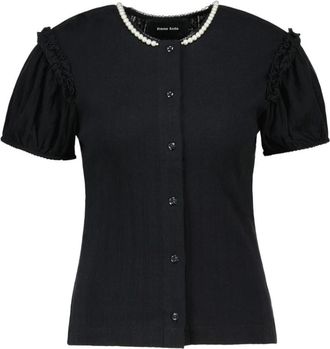 Simone Rocha Dames, Truien, Zwart, Maat: S Synthetisch