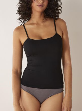 Miiyu Womens Bust-lining scoop-neck Cami Top