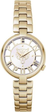 Plein Sport Womens PSMBA0323 Ladies Tiger Luxe Watch - Gold - One Size