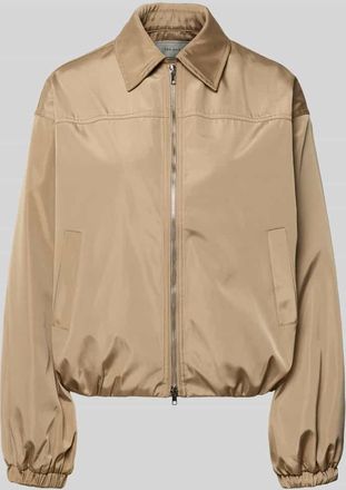 Neo Noir Neo Noir Bomberjacke mit Eingrifftaschen Modell Dande in Beige, Gr&ouml;&szlig;e 34