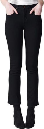 Universal Standard Marne High Waist Relaxed Bootcut Jeans in Jet Black at Nordstrom, Size 40 X 32