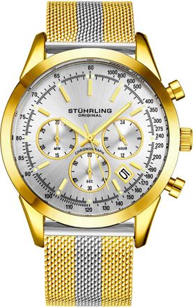 Stührling Preston 3975 Quartz 44mm Chronograph