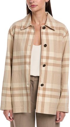 Lafayette 148 New York Oversized Swing Coat