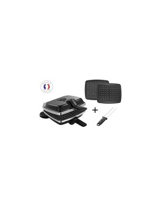 Lagrange Croque-waffle-wafer 2 Platos 1000w Negro - 039224