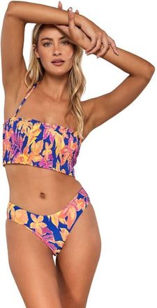Swim Systems Kali Tube Bikini Swimsuit Top in Royal Tropics at Nordstrom, Size Xx-Large