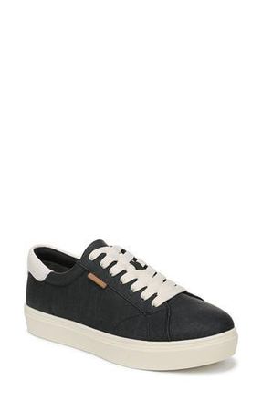 Dr. Scholls Madi Twill Platform Sneaker in Black at Nordstrom Rack, Size 9.5