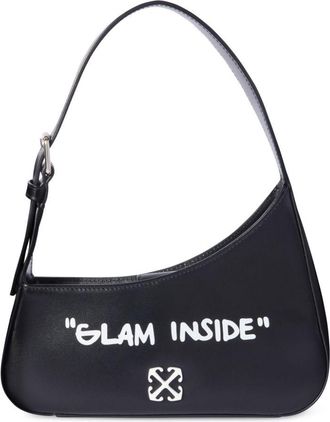 Off-white Jitney Quote shoulder bag - Black