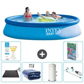 Intex Piscina Easy Set Redonda - 396x84 Cm - 7-piezas S78
