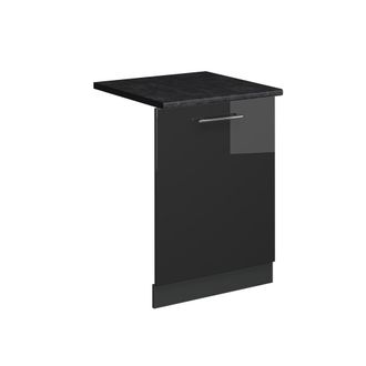 Vicco Panel Frontal Del Lavavajillas Fame-line, Antracita Alto Brillo, 60 Cm, Et Antracita, Vicco