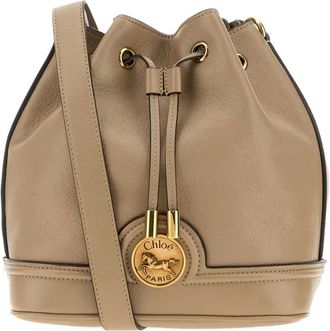 Chloé Borsa a secchiello Cappuccino con coulisse - Toni neutri