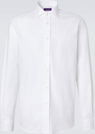 Ralph Lauren Purple Label Camicia in popeline di cotone