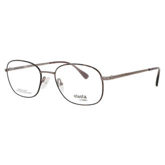 Elasta Mens Brown Rectangular Eyeglass Frames E7057R6954
