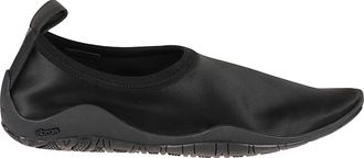 Jil Sander Streamlined Black Slip-On Shoes with Minimalist Design