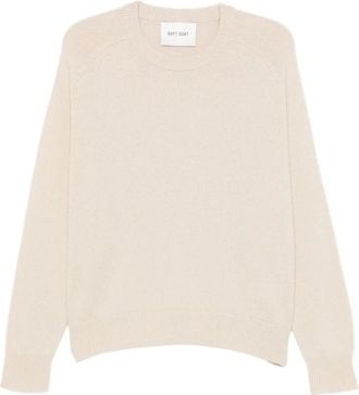 Soft Goat Relaxed Fit Crewneck - Dames - Cashmere truien - Wit - XS - Wol - Truien & Vesten