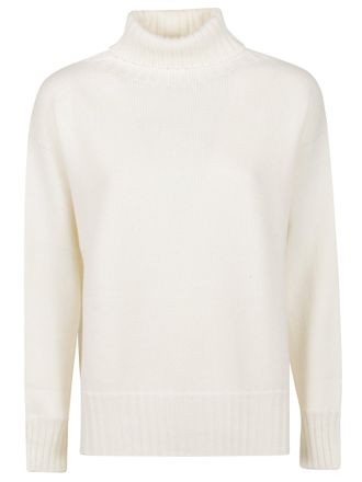 Drumohr Merino Wool Over Turtleneck Sweater