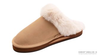 Rainbow Sandals WomenS Sunset Snugs Slippers In Sierra Brown