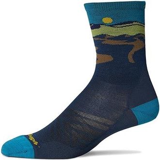 Darn Tough Ridge Runner Micro Crew Ultra-Lightweight Mens Crew Cut Socks Shoes Midnight : XL (US 12.5-14.5), Lycra/Merino/Nylon