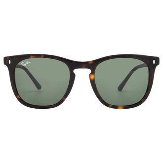 Ray-Ban Green Square Unisex Sunglasses RB2210 902/31 53
