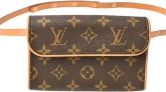 Louis Vuitton Pre-owned Belt Bags, female, Brown, Size: ONE SIZE Pre-owned Florentine Pochette