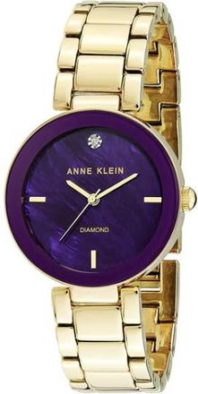 Anne Klein New York Purple Dial Ladies Watch AK/1362PRGB