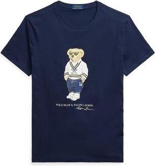 Ralph Lauren CUSTOM SLIM FIT POLO BEAR JERSEY T-SHIRT