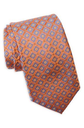 Ted Baker Westgrove Neat Silk Blend Jacquard Tie in Orange at Nordstrom Rack