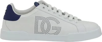 Dolce & Gabbana Sneakers, male, White, Size: 10 1/2 US Urban Style Leather Sneakers