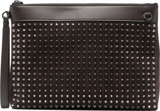 Christian Louboutin Funky Leather Pouch-Uomo