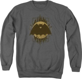 Gildan Batman Crest Adult Crewneck Sweatshirt