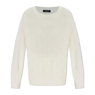 Fabiana Filippi Dames, Truien, Beige, Maat: XS Wol