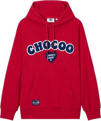 Chocoolate Felpa con cappuccio - Rosso